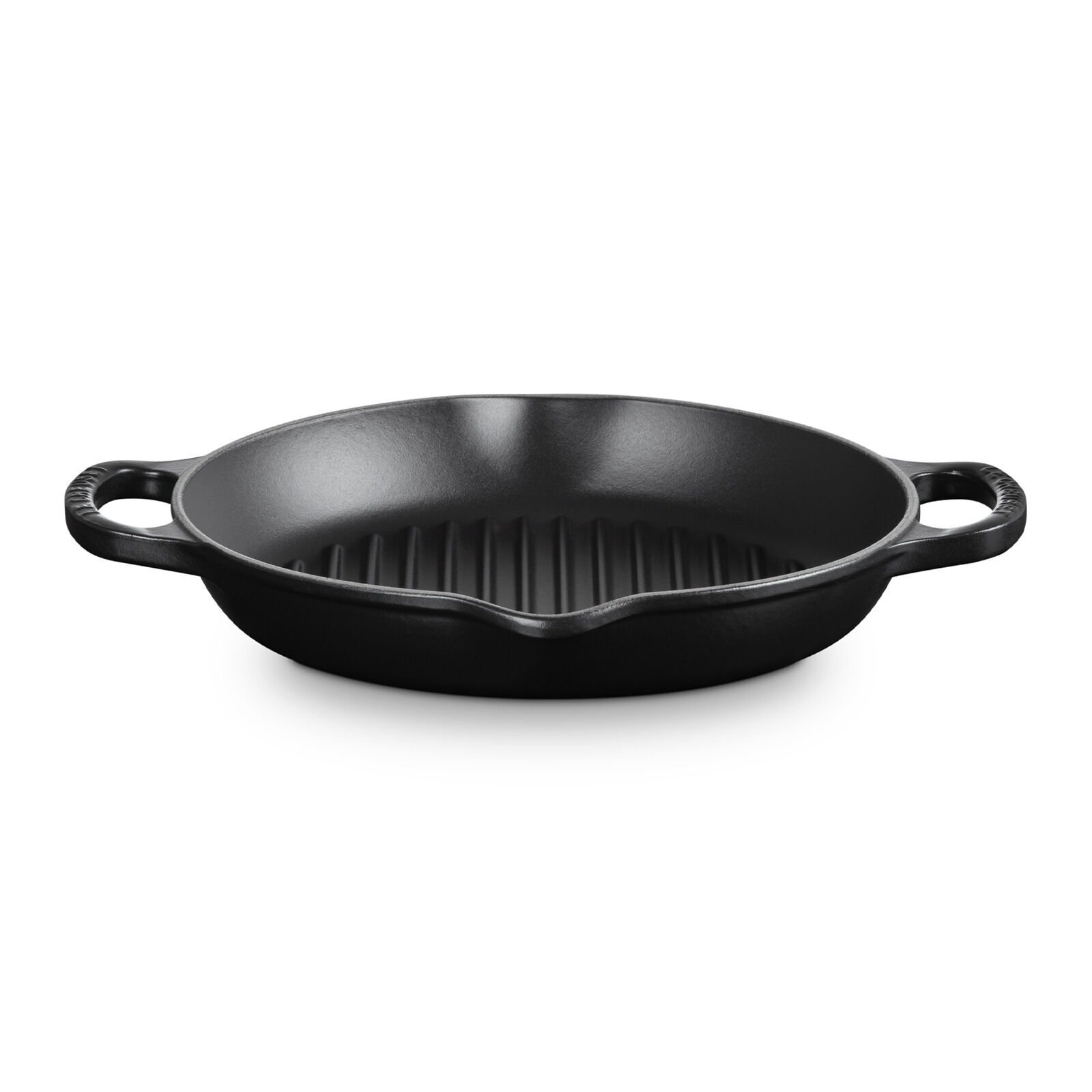 シグニチャー ディープ・ラウンド・グリル 25cm マットブラック | グリル ｜ル・クルーゼ（Le Creuset）公式