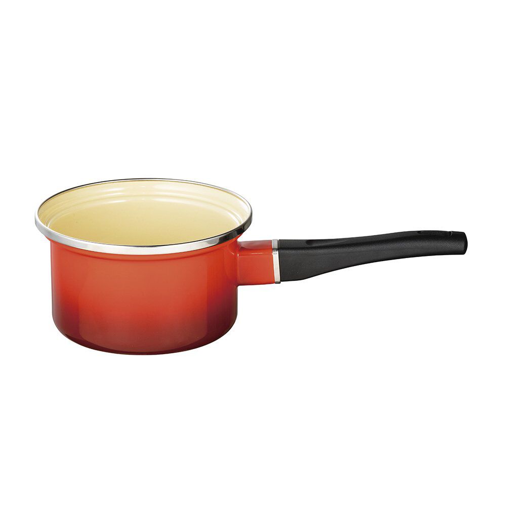 EOS ソースパン 14cm チェリーレッド | 片手鍋 ｜ル・クルーゼ（Le Creuset）公式