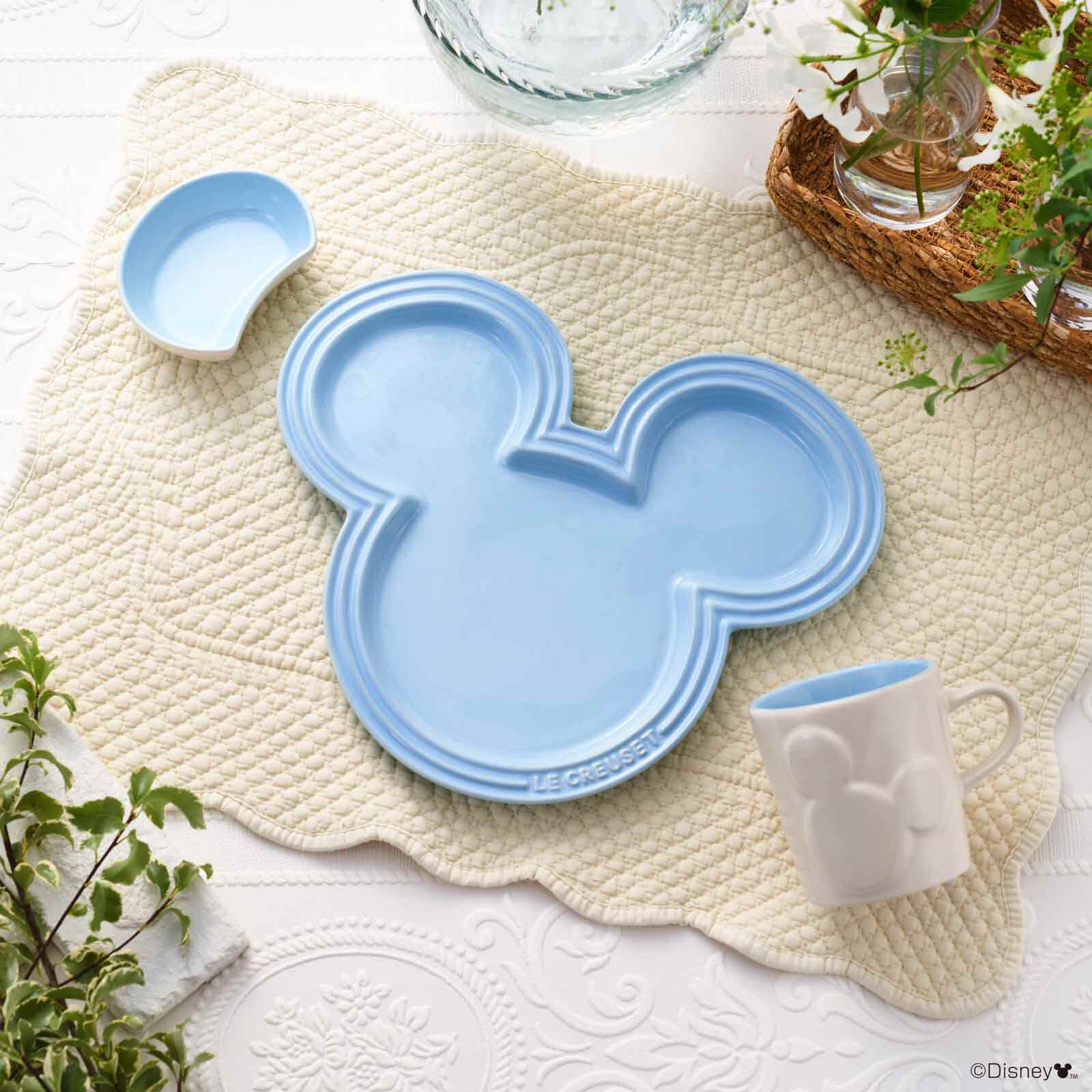 ミッキーマウス/テーブルウェア・セット コースタルブルー
