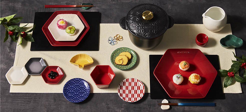 日本の伝統モチーフをモダンに洗練させた New Year コレクション 発売 ル クルーゼ Le Creuset