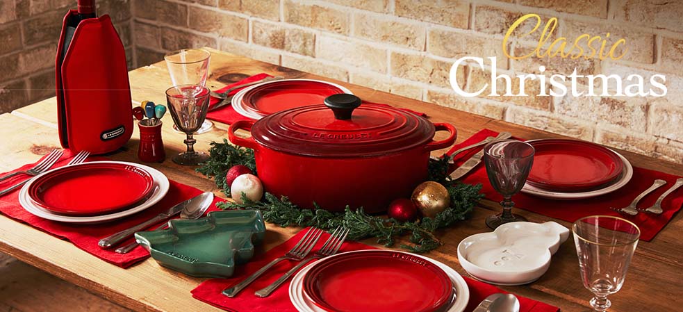 聖なる夜を華やかに演出するクリスマスコレクション発売 ル クルーゼ Le Creuset