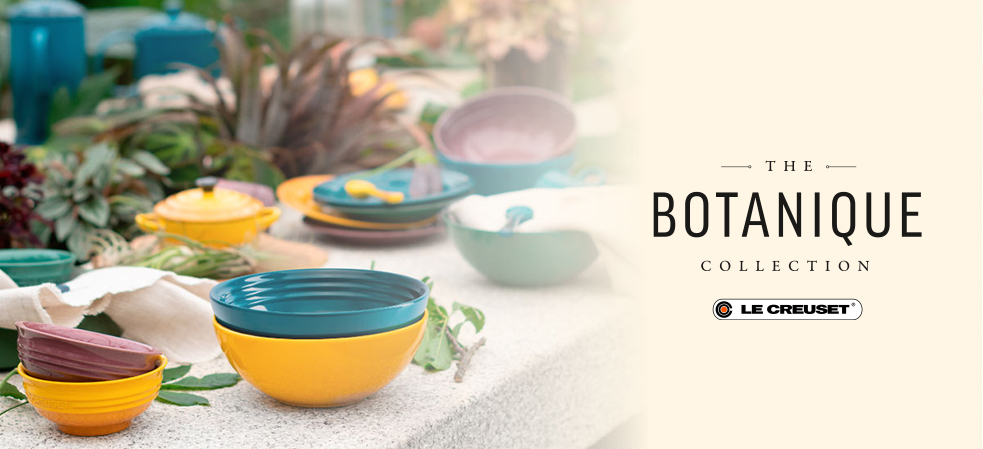 オンライン限定 ストーンウェア アソートセット ボタニークコレクション 発売 ル クルーゼ Le Creuset