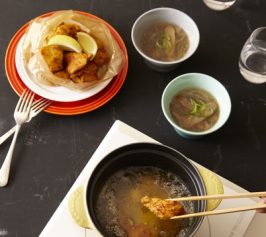 ごぼうのスープ・スパイシーチキンの作り方